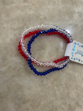 Load image into Gallery viewer, 4TH  OF JULY STRETCH BRACELETS
