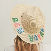 Load image into Gallery viewer, BEACH Sequin Letter Hat
