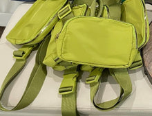 Load image into Gallery viewer, GREEN WATERPROOF CROSSBODY BAG
