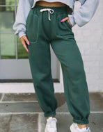 Green Comfy Joggers