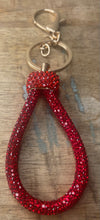 Load image into Gallery viewer, Keychain Rhinestone Bling
