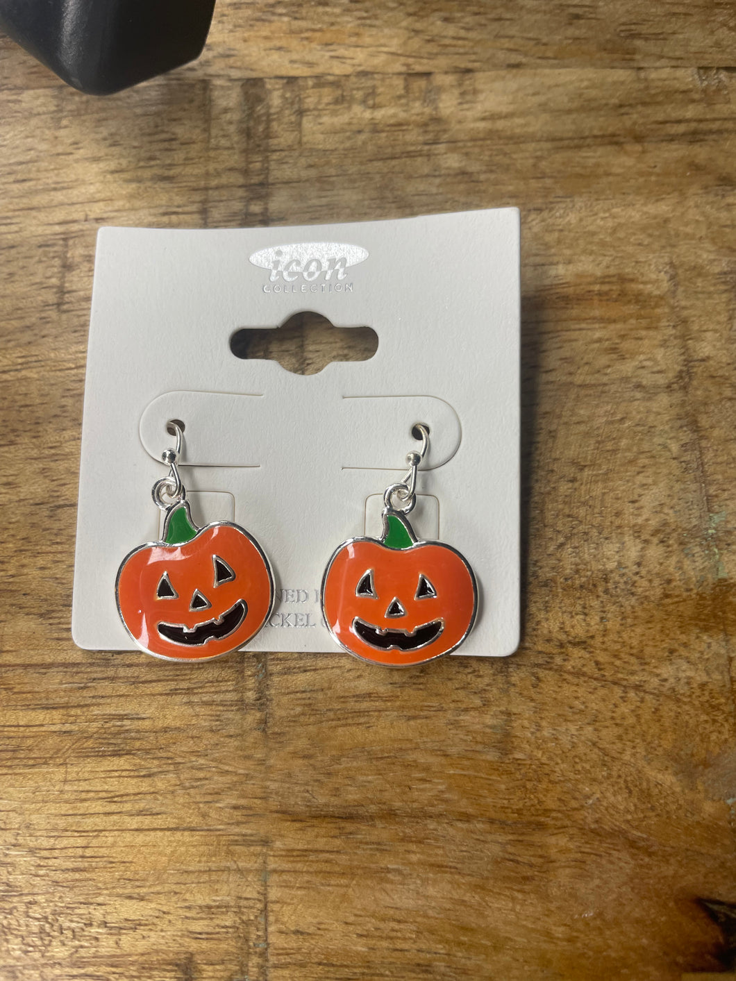 HALLOWEEN JACK O LATERN SMALL EARRINGS