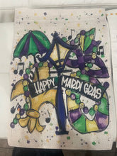 Load image into Gallery viewer, MARDI GRAS YARD FLAGS
