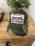 CAP JEEP GO TOPLESS  Vintage