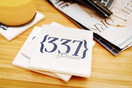 Louisiana Area Code Ceramic Coasters