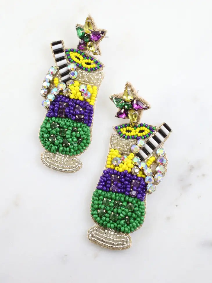 Earrings MARDI GRAS - Daiquri