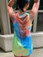 Load image into Gallery viewer, Clothes Tye Dye Dress / Cover Up
