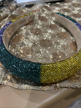 Load image into Gallery viewer, Headband MARDI GRAS- Crystal Hard
